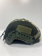 Защитный кавер чехол для шлема FAST в универсальном размере L-XL. Цвет: пиксель - изображение 4