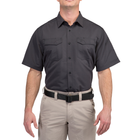 Сорочка тактична 5.11 Tactical Fast-Tac Short Sleeve Shirt Charcoal 3XL (71373-018) - зображення 1