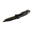Нож складной "ELMAX". 207х37х16 мм, нержавеющее лезвие MASTERTOOL (hoz0011898) Черный - изображение 3