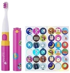 Електрична дорожня зубна щітка Brush-Baby Go KIDZ NIEBIESK Рожева - зображення 3