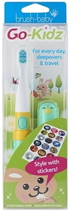 Електрична дорожня зубна щітка Brush-Baby Go KIDZ NIEBIESK Зелена - зображення 4