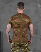 Тактична чоловіча потовідвідна футболка з Гербом України M мультикам (86496) - зображення 5