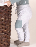 Spodnie niemowlęce Nicol 205017 56 cm Jasnoszare (5905601015024) - obraz 2