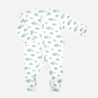 Pajacyk niemowlęcy dla chłopca Nicol 205031 62 cm Biały/Szary (5905601015130) - obraz 1