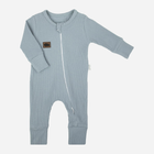 Дитячий чоловічок для новонароджених для хлопчика Nicol 205032 68 см Сірий (5905601015208) - зображення 2