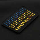 M-Tac нашивка Ukraine Laser Cut Ranger Black/Yellow/Blue - зображення 2