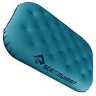 Подушка надувна Sea to Summit Aeros Ultralight Pillow Deluxe (560x360x140мм), бірюзова