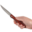 Нож складной Boker Plus Kwaiken Air Cocobolo, деревянная рукоять (длина 213 мм, лезвие 90 мм) - изображение 5