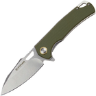 Нож складной Boker Magnum Skelsis (длина: 190мм, лезвие: 83мм), зеленый - изображение 1