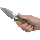 Нож складной Boker Magnum Skelsis (длина: 190мм, лезвие: 83мм), зеленый - изображение 3