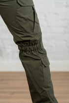 Жіночі армійські штани ріп-стоп з кишенями літні tactical Олива (668) , 3XL - зображення 5