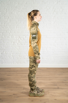 Жіноча армійська форма убакс та штани з кишенями ріп-стоп CoolMax standart Піксель Койот (624) , XL - зображення 3