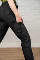 Военная женская форма поло и штаны CoolMax рип-стоп standart Черная (640) , 3XL - изображение 8