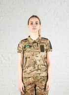 Женская форма военная поло и брюки CoolMax рип-стоп standart Мультикам (638) , L - изображение 6