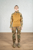 Армійська жіноча форма убакс та штани з кишенями CoolMax ріп-стоп standart Мультикам Койот (621) , XL - зображення 1