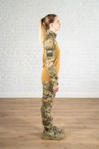 Жіноча армійська форма убакс та штани з кишенями ріп-стоп CoolMax standart Піксель Койот (624) , S - зображення 3