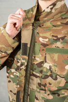 Женский тактический китель рип-стоп с карманами и велкро панелями tactical Мультикам (655) , S - изображение 6