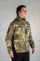 Куртка тактическая Горка с капюшоном рип-стоп tactical Мультикам (607) , 2XL - изображение 2