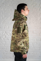 Куртка тактическая Горка с капюшоном рип-стоп tactical Мультикам (607) , 2XL - изображение 3
