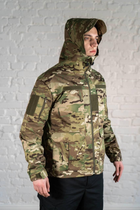 Куртка тактическая Горка с капюшоном рип-стоп tactical Мультикам (607) , 2XL - изображение 8