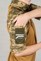 Жіноча армійська форма убакс короткий рукав та штани з кишенями CoolMax ріп-стоп standart Піксель Койот (630) , M - зображення 7