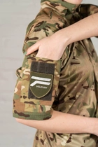 Тактическая женская форма убакс короткий рукав и штаны с карманами рип-стоп CoolMax standart Мультикам (626) , 2XL - изображение 6