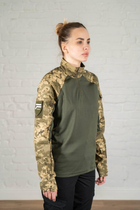 Женская военная форма убакс и штаны с карманами CoolMax рип-стоп standart Пиксель Олива (625) , 3XL - изображение 6