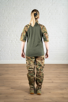 Військова жіноча форма убакс короткий рукав та штани з кишенями CoolMax ріп-стоп standart Мультикам Олива (628) , 3XL - зображення 2