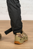 Жіночі військові штани ріп-стоп з кишенями літні tactical Чорні (669) , 2XL - зображення 6