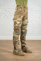 Військові жіночі штани зі вставними наколінниками ріп-стоп Мультикам Олива (672) , XL - зображення 8