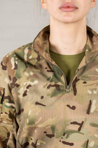 Тактическая женская форма убакс и штаны с карманами рип-стоп CoolMax standart Мультикам (620) , M - изображение 10
