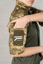 Жіноча військова форма убакс короткий рукав та штани з кишенями ріп-стоп CoolMax standart Піксель Олива (631) , M - зображення 7