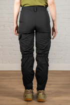 Жіночі військові штани ріп-стоп з кишенями літні tactical Чорні (669) , L - зображення 3