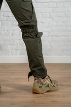 Жіночі армійські штани ріп-стоп з кишенями літні tactical Олива (668) , S - зображення 6