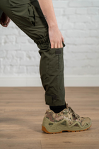 Женские армейские брюки рип-стоп с карманами летние tactical Олива (668) , S - изображение 7
