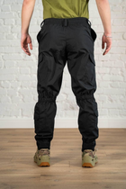 Тактические штаны рип-стоп износостойкие tactical летние Черные (545), S - изображение 3