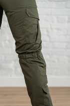 Женские военные брюки со вставными наколенниками рип-стоп Олива (675) , M - изображение 6