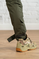 Женские военные брюки со вставными наколенниками рип-стоп Олива (675) , M - изображение 7