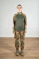 Военная женская форма убакс и штаны с карманами рип-стоп CoolMax standart Мультикам Олива (622) , M - изображение 1
