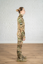 Тактична жіноча форма убакс та штани з наколінниками ріп-стоп CoolMax standart Мультикам (632) , S - зображення 3