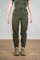 Женские армейские брюки рип-стоп с карманами летние tactical Олива (668) , 2XL - изображение 1