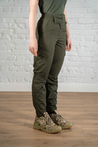 Жіночі армійські штани ріп-стоп з кишенями літні tactical Олива (668) , 2XL - зображення 10