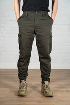 Армейские штаны саржа дышащие с 4 карманами standart Олива (550) , L - изображение 1