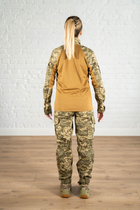 Женская армейская форма убакс и штаны с карманами рип-стоп CoolMax standart Пиксель Койот (624) , L - изображение 2