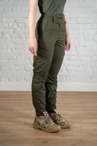 Жіночі армійські штани ріп-стоп з кишенями літні tactical Олива (668) , XL - зображення 10