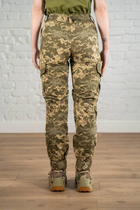 Жіночі тактичні штани зі вставними наколінниками ріп-стоп Піксель Койот (673) , 3XL - зображення 5