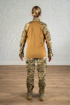 Жіноча армійська форма убакс та штани з наколінниками ріп-стоп CoolMax standart Піксель Койот (636) , S - зображення 2