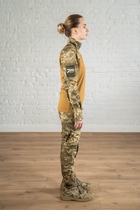 Жіноча армійська форма убакс та штани з наколінниками ріп-стоп CoolMax standart Піксель Койот (636) , S - зображення 3