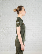 Жіноча форма тактична поло та штани ріп-стоп CoolMax standart Олива (641) , XL - зображення 7