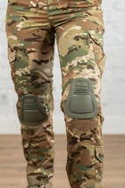 Военные женские брюки со вставными наколенниками рип-стоп Мультикам Олива (672) , M - изображение 3